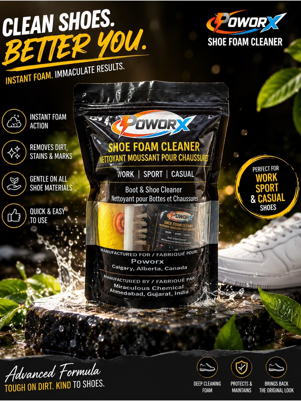 Shoe cleaner kit